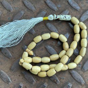 Islamic Tasbeeh Handmade Prayer Beads Real Wood Beads Muslim Tasbeh